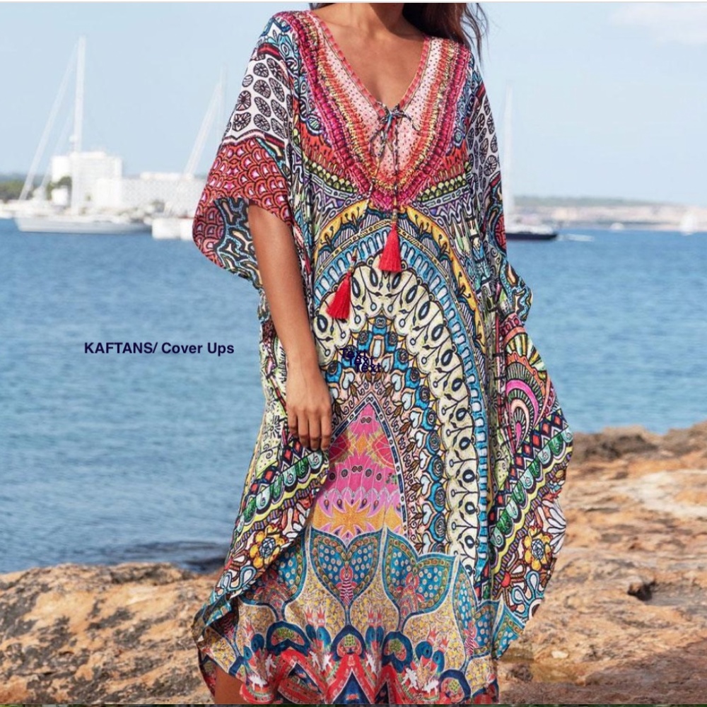 Kaftans and Bathing suit cover ups